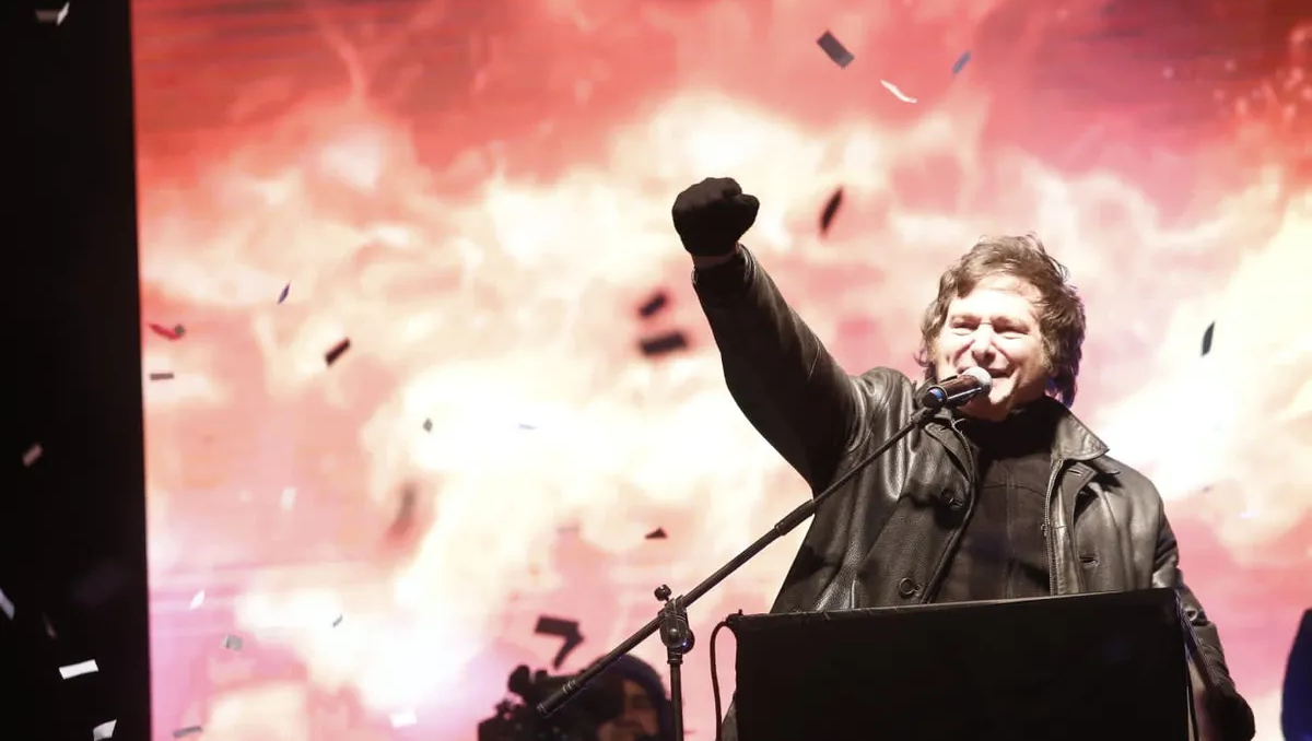 Milei lanzó su campaña presidencial desde el conurbano