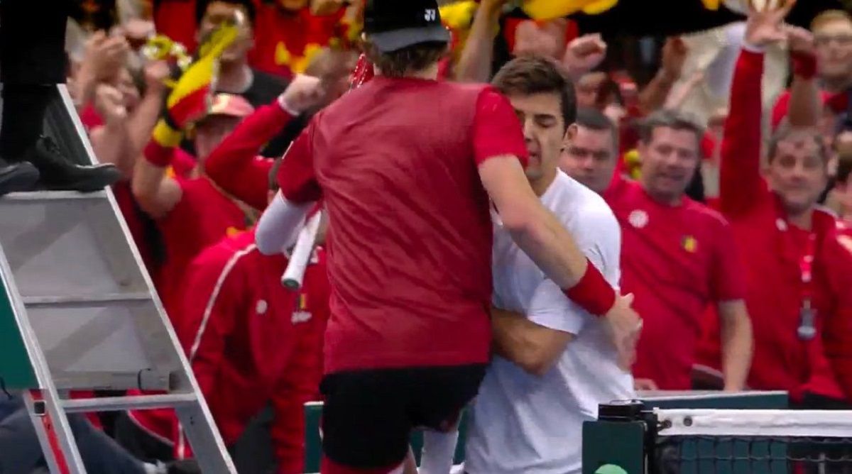 Increíble: en la Copa Davis