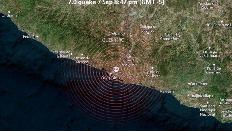 Terremoto de 7,1 grados sacudió México