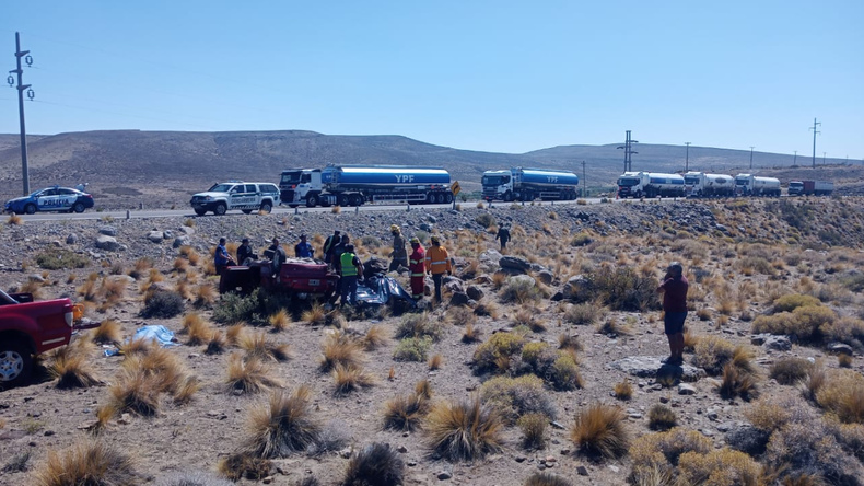 El fatal accidente swe cobró dos vidas.