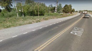 Violento robo a punta de pistola sobre la ruta 151 en Cipolletti. (Foto: captura Google Maps)