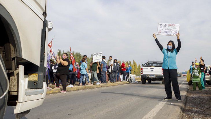 Pereyra: Pedimos que liberen las rutas, no represión