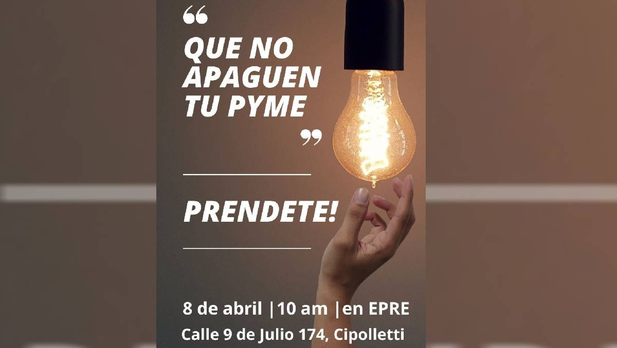 Bajo un ingenioso lema, los comerciantes de las pyme marcharán el lunes.