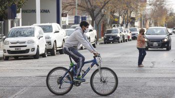 cipolletti: se puede salir a pasear en bicicleta