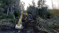 En Bariloche se puso en marcha la obra de agua que beneficiará a 75 mil familias. En Bariloche se puso en marcha la obra de agua que beneficiará a 75 mil familias.