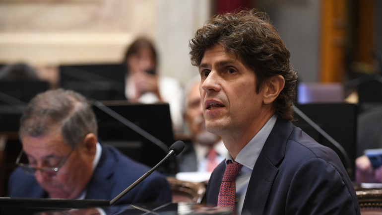 Lousteau dio quorum, pero anticipó que votará en contra de la Ley Bases