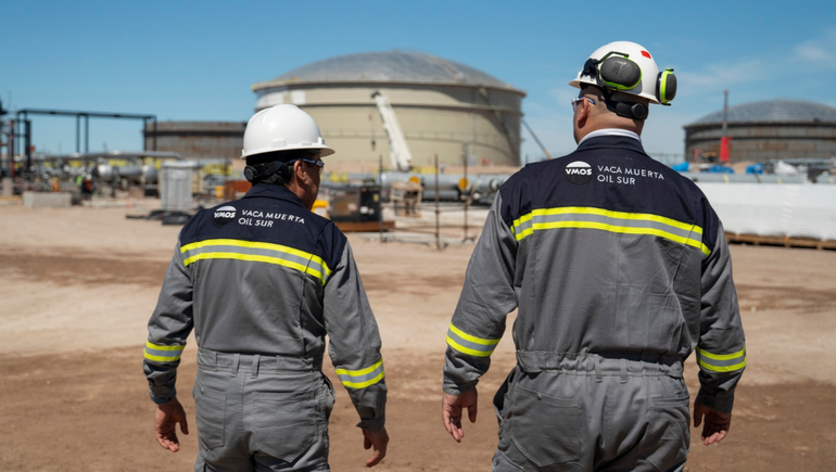 Entramos al corazón del VMOS: así avanza la obra energética más importante de Argentina
