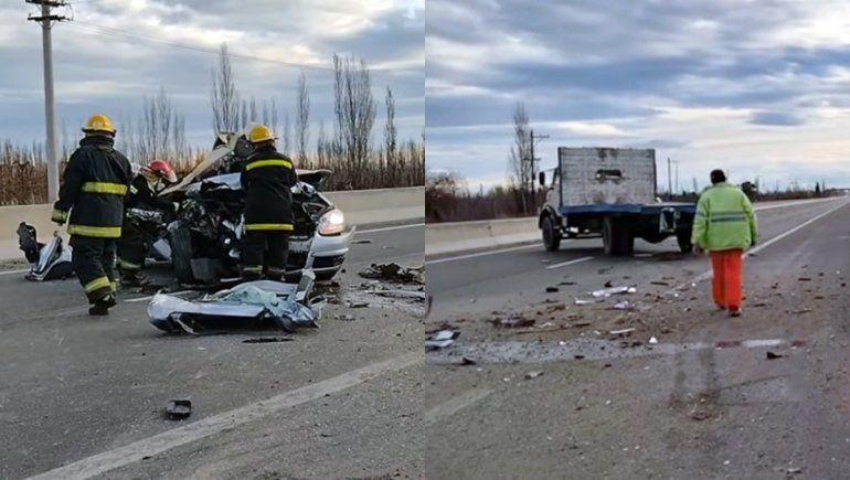 Identificaron al hombre que murió en el brutal accidente sobre la Ruta 22