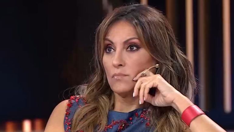 Marcela Tauro se calentó en Intrusos.