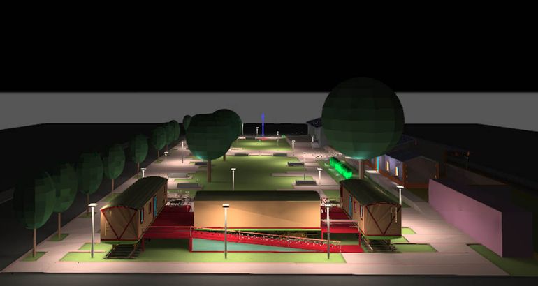 Construirán una plaza en el terreno de acceso a la estación de trenes