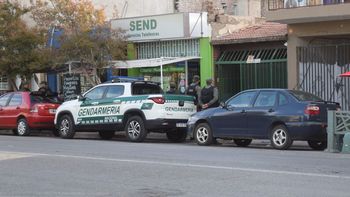 El personal de Gendarmería secuestró 40 gramos de cocaína en Cipolletti. Foto: Antonio Spagnuolo.