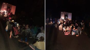 rescatan a 126 haitianos abandonados en un contenedor