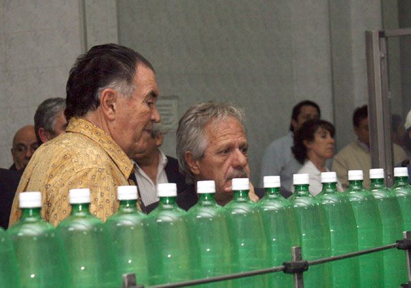 Saiz participó del inicio de la campaña de Lucas Pica