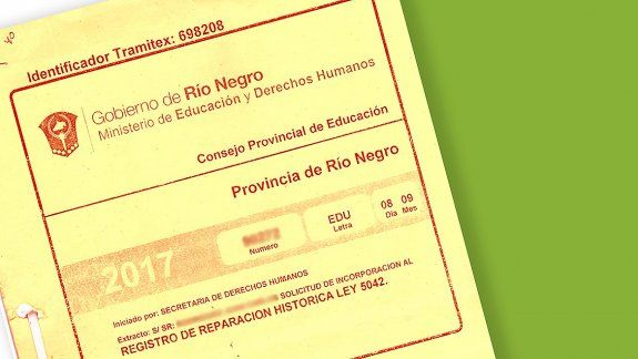 Inició el pago de la Reparación a los cesanteados durante la dictadura