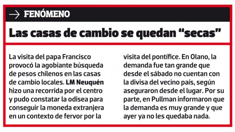 Pasarán 300 mil personas para ir a Chile a la misa con el Papa