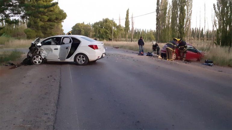 Una joven murió en un tremendo choque en Ruta 7