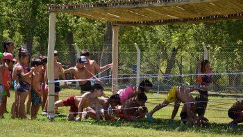 arranco la segunda semana de la colonia de verano en la isla jordan