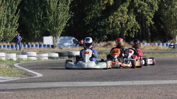 El Prokart, en momentos decisivos.