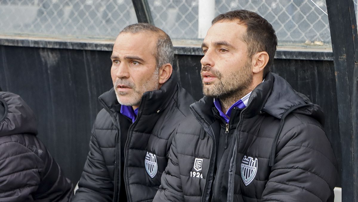 Bruno Gorer y Germán Alecha, cuerpo técnico de Cipolletti.