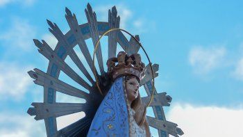heroes de malvinas se reencuentran con su virgencita