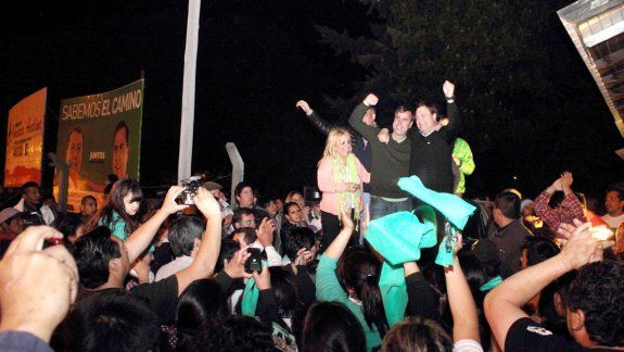 Weretilneck, en los festejos de Pogliano en El Bolsón.