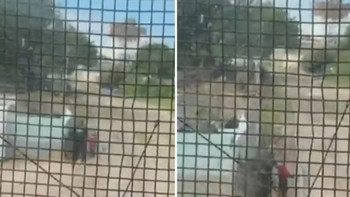 El dramático rescate en manos de un policía a un nene que iba a ser atropellado por un tren | LMCipolletti.com El dramático rescate en manos de un policía a un nene que iba a ser atropellado por un tren