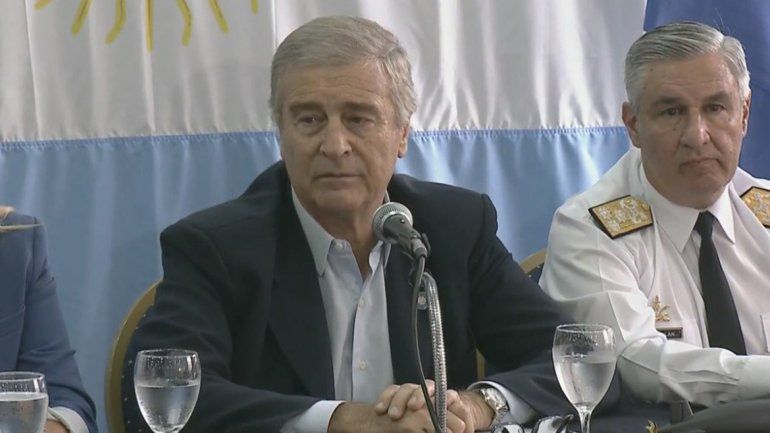 Aguad: No tenemos medios para rescatar al ARA San Juan
