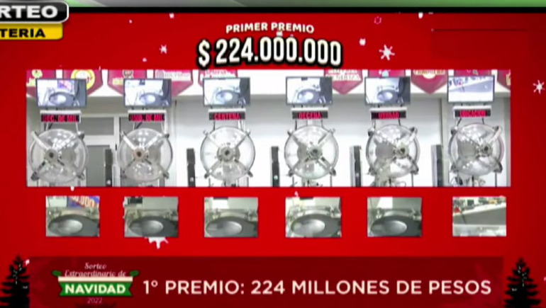 El primer premio del Sorteo de Navidad de La Lotería Unificada para el 41715