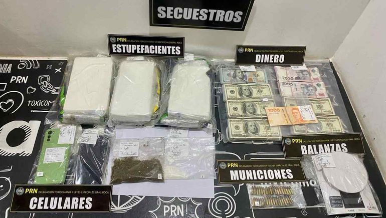 El cargamento narco tenía un valor de mercado de 45 millones de pesos.