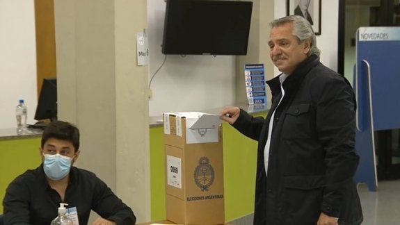 Votó Alberto: Hay que escuchar la expresión del pueblo