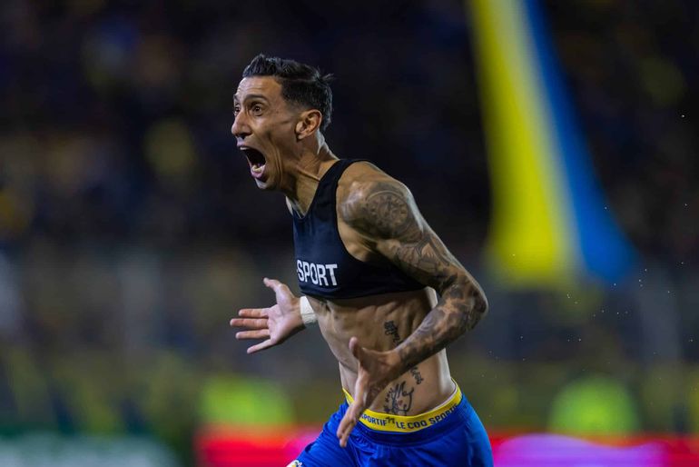 Ángel Di María fue el héroe de Rosario Central.
