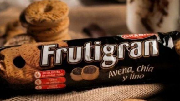 La Anmat sacó de circulación un lote de galletitas Frutigran