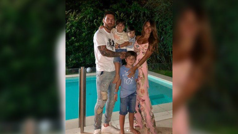 Messi arrancó el año en familia y bailando cumbia santafesina