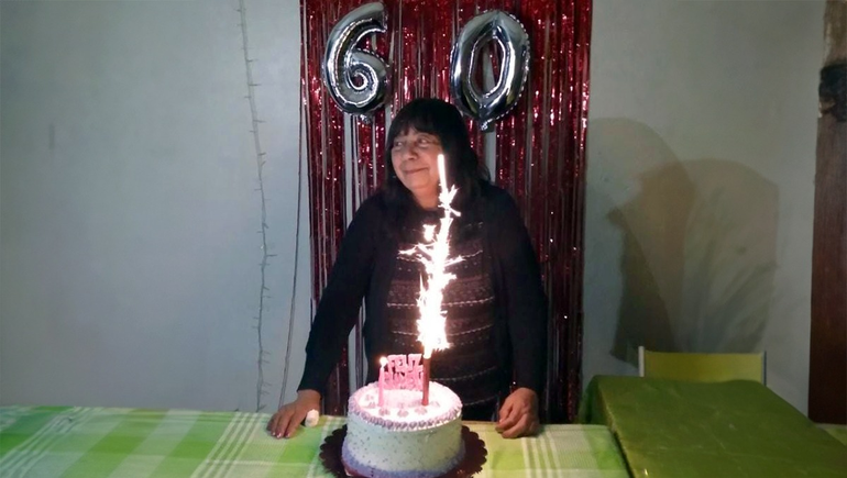 La vecina era muy querida por todos.