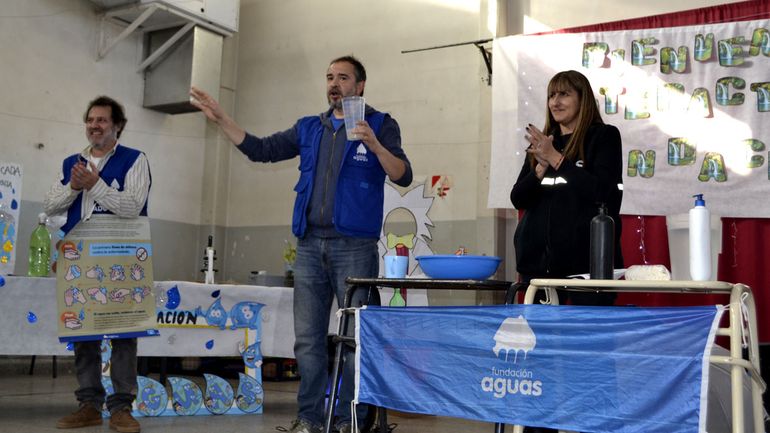 La Fundación Aguas implementará en otras escuelas de la ciudad Estaciones de Lavado de Manos.