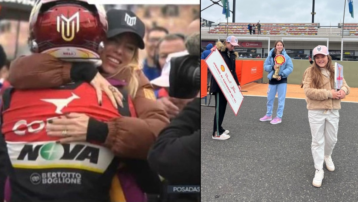 Cómo festejaron Nicole Neumann y sus hijas el triunfazo de Urcera