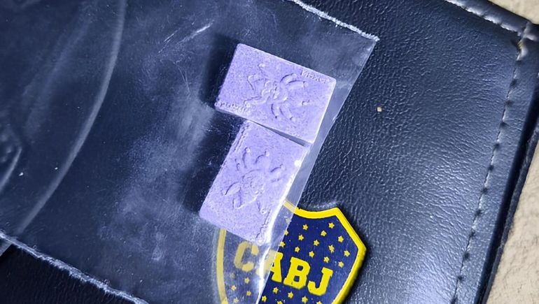 Pastillas de distintos colores y diseños secuestró la policía en la fiesta electrónica que se hizo en Cipolletti. 