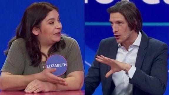 Cruce entre Iván de Pineda y participante de Pasapalabra