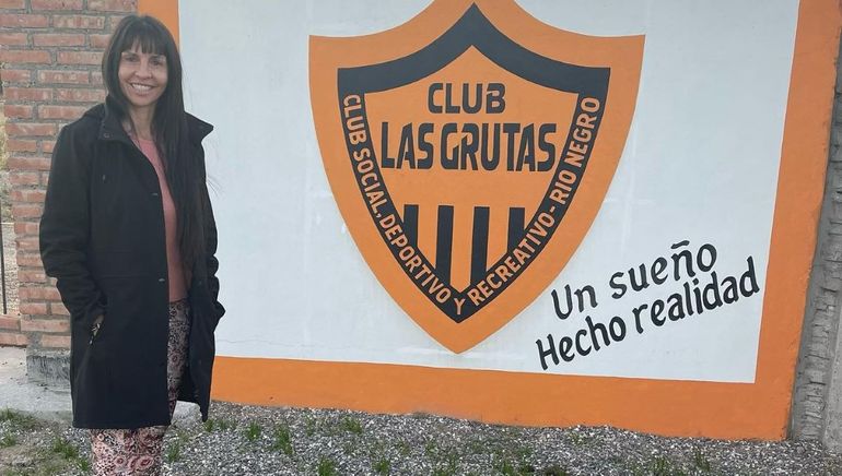 Villaverde, cuando conducía el club de Las Grutas