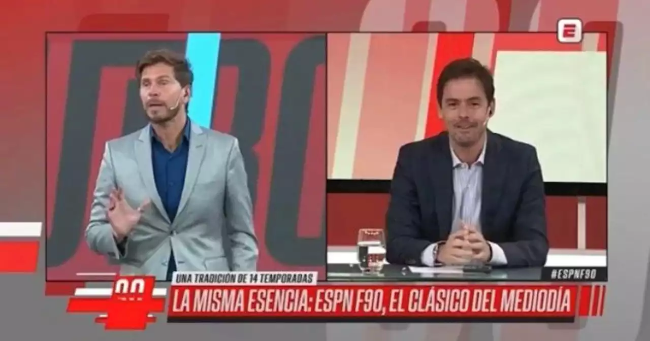 Vignolo la pasó mal en vivo con Closs