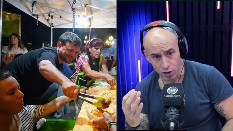 Trebucq critico a Grabois por la cena solidaria frente al Congreso.