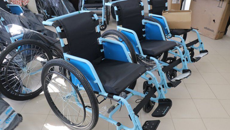 La Muni cipole&ntilde;a recibi&oacute; 12 nuevas sillas de rueda