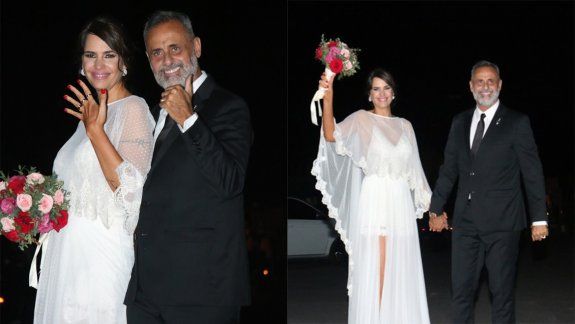 Mirá las mejores fotos del esperado casamiento de Jorge Rial y Romina Pereiro