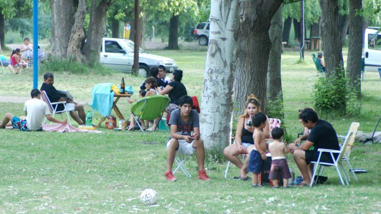 La Isla Jordán, repleta en la previa a las fiestas de fin de año