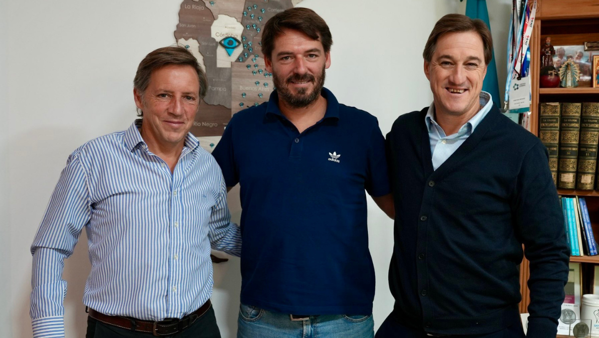 El intendente de Cipolletti, Rodrigo Buteler se reunió con su par de San Miguel (Buenos Aires), Jaime Méndez.