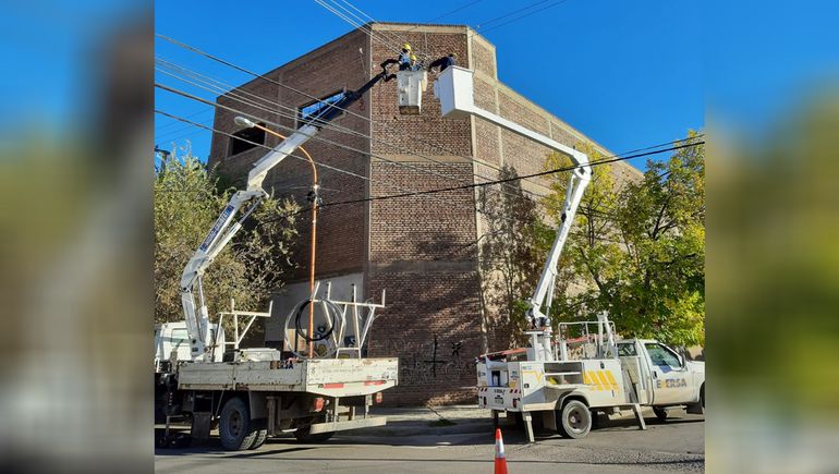 Edersa finalizó una serie de obras en Cipolletti