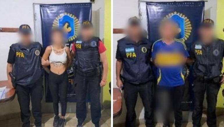 Una mujer y un hombre, mayores de edad fueron detenidos en el barrio La Paz de Cipolletti.