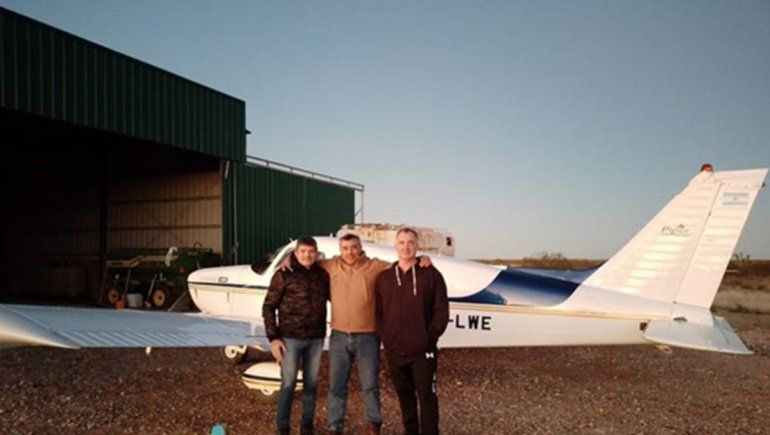 Tres pilotos rionegrinos y una gran hazaña para dar con un avión perdido