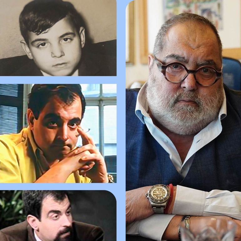 Infancia, amores, dolores y su carrera periodística: la vida de Jorge Lanata en fotos