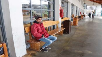 El muchacho estuvo desde el sábado hasta el miércoles viviendo en la Terminal.